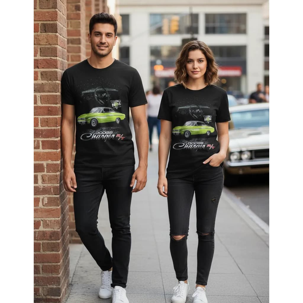 Camiseta Dodge Charger R/T Blusa Carro Adulto Unissex Hcd680