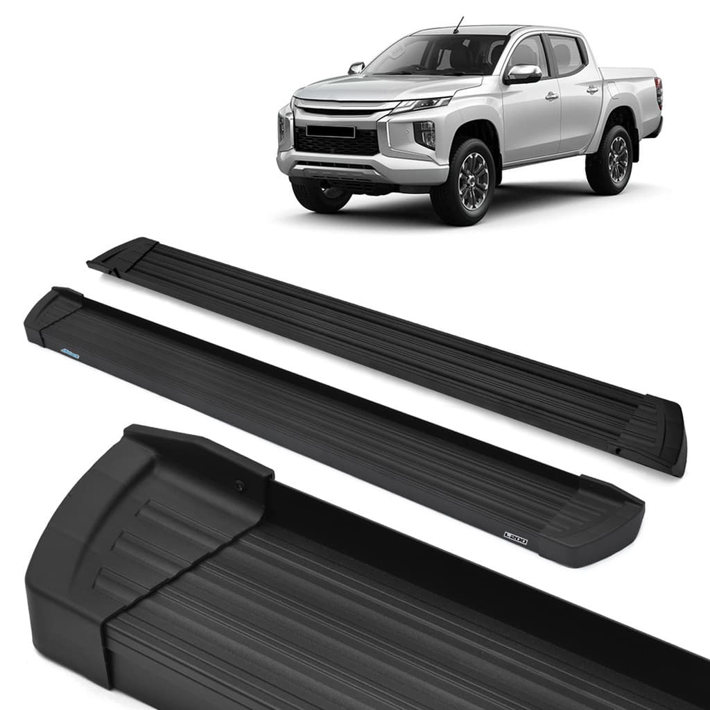 Estribo Slim L200 Triton 2017/2024 Preto