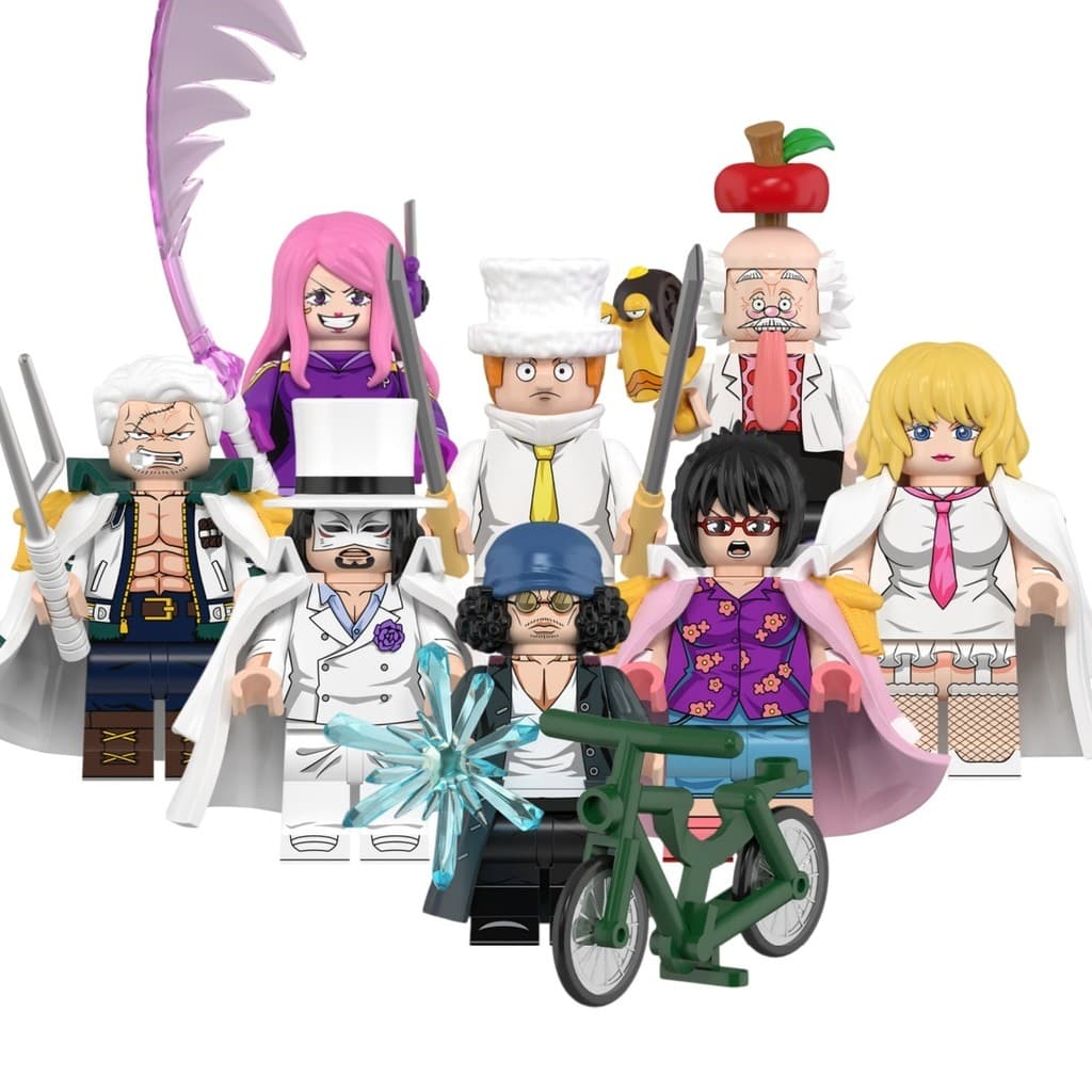 WM2818-WM2825 WM6196 Action Figures Bloco De Construção Coleção Brinquedos Para Criança