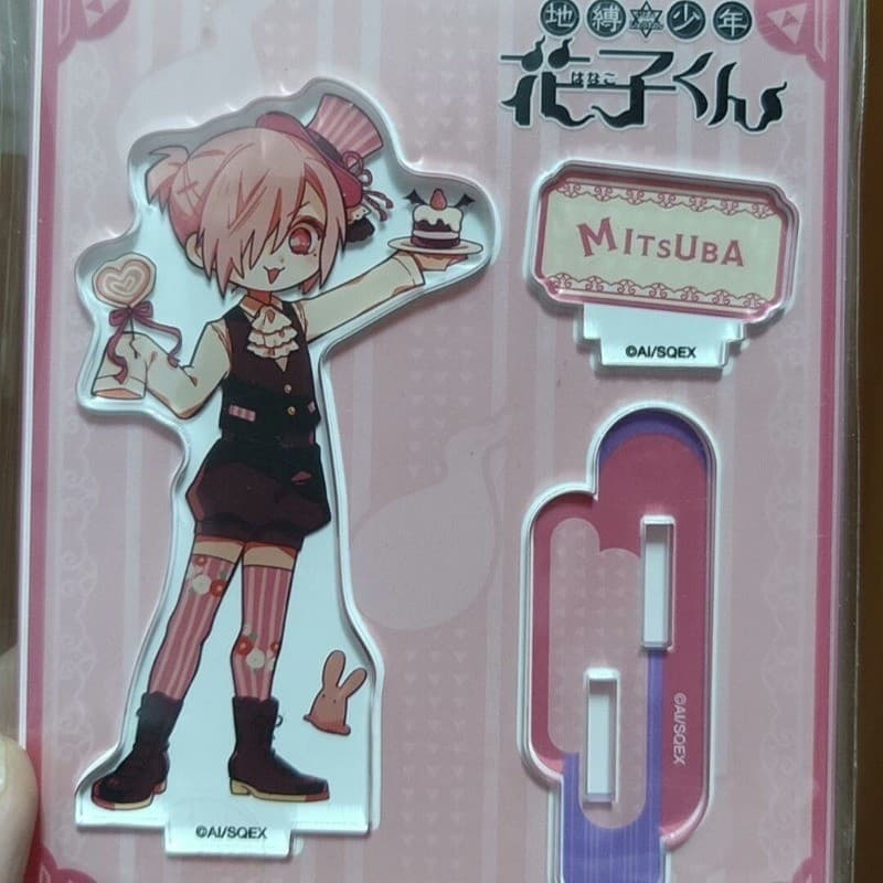 Banheiro Encadernado Hanako Kun Suporte De Ação Dos Desenhos Animados Mitsuba Sousuke Figuras Acrílico Requintado Bens E