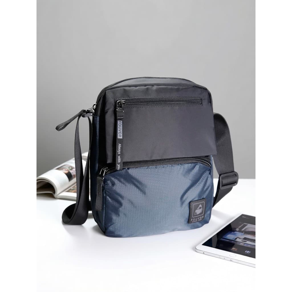 Fouvor Firefox contador Casual ombro mensageiro saco à prova dwaterproof água Oxford náilon pano saco Tablet computador