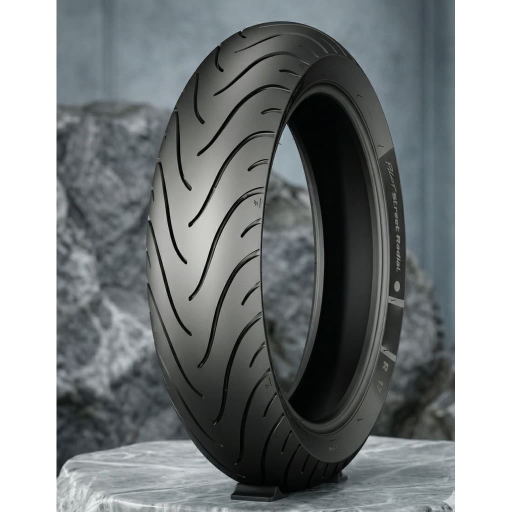 Pneu Michelin 160/60zr-17 Pilot Street Radial Traseiro CB500 Ninja 650 MT-07 Tubeless