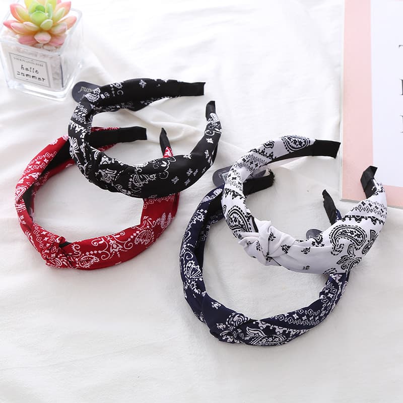 Japonês coreano bandana feminino alta bandana rosto lavagem pressão cabelo bandana influenciador novo estilo Hairpin hig