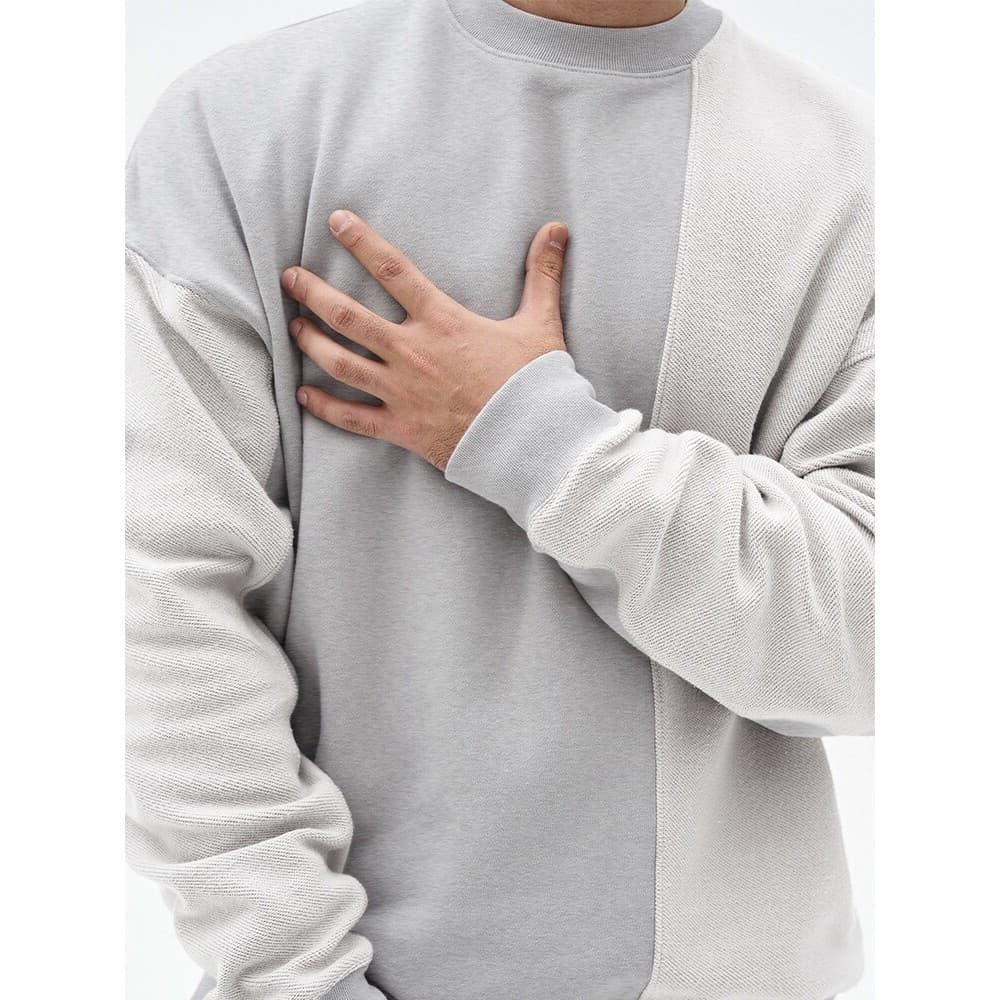 2022 ombro caído pulôver roupas de Fitness solto sem capuz primavera outono moletom masculino Plus Size correndo roupas