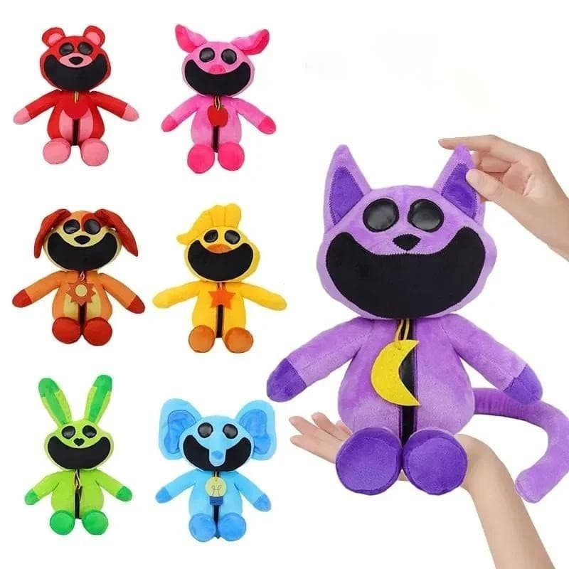 Catnap Plush Critérios Sorridentes Toy Hopscotch Bearhug Plushie Doll Decoração Kawaii Brinquedo De Pelúcia Para Criança