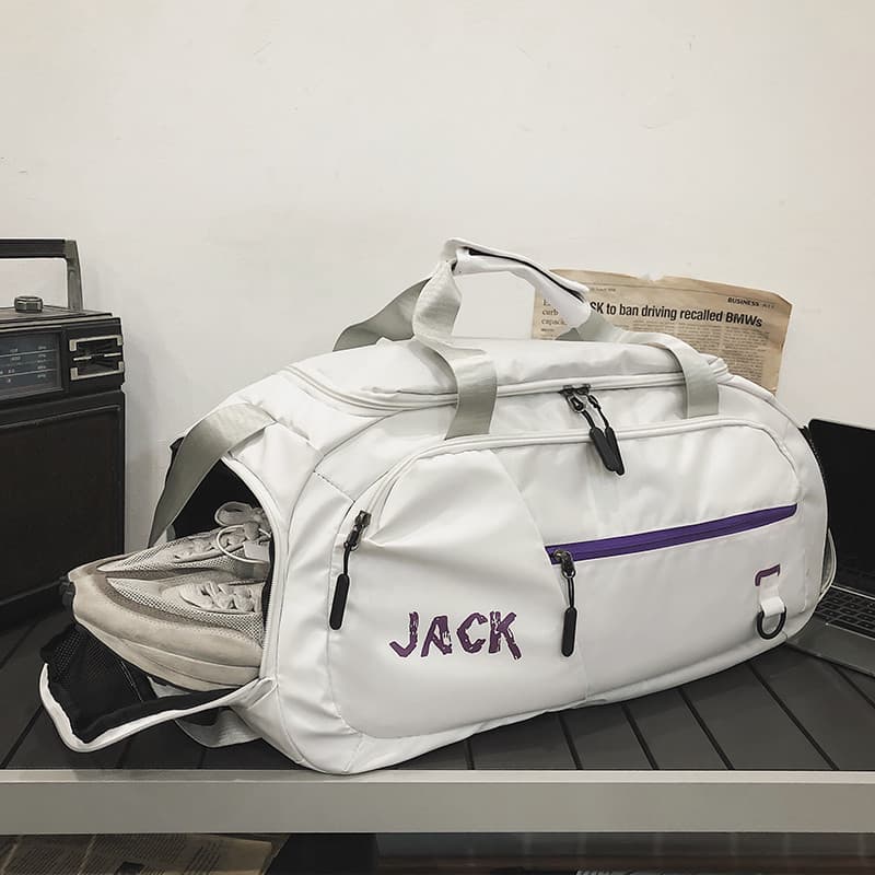 Bolsa de viagem 2024 novo estilo masculino feminino grande capacidade leve saco de armazenamento bolsa independente sapa