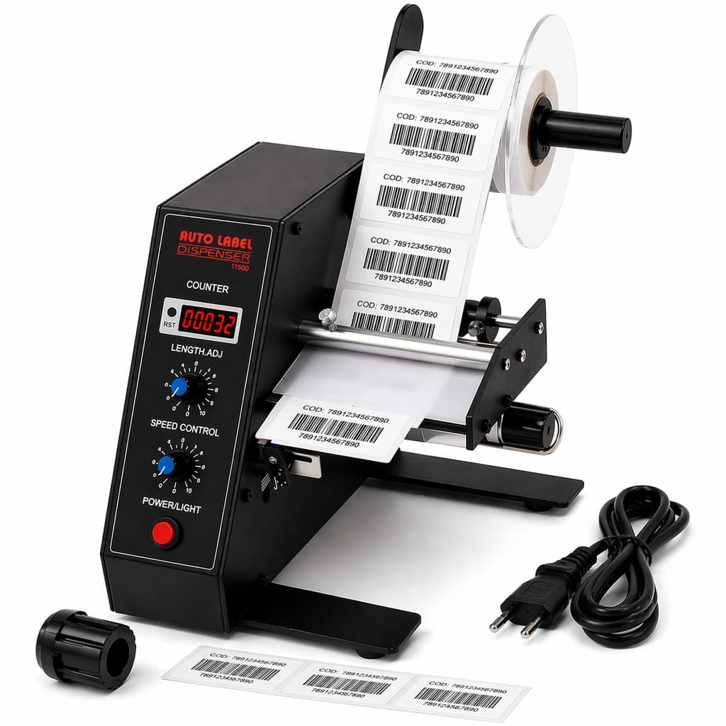 Máquina Dispensador Etiquetas Automático 1150D profissional
