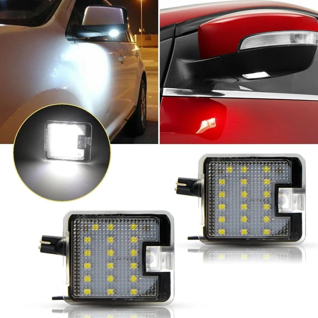 Luz LED Para Espelho Retrovisor Lateral Ford C-Max/Focus III/Galaxy/Kuga II/S Mondeo IV Lâmpada De Sinalização De Carro