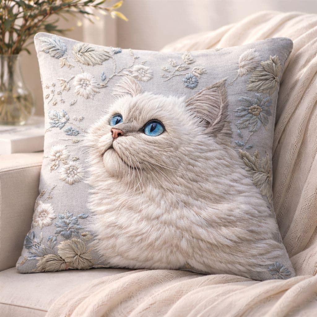Capa de Almofada Gato várias estampas de  gatos com estampas exclusivas e modernas premium.