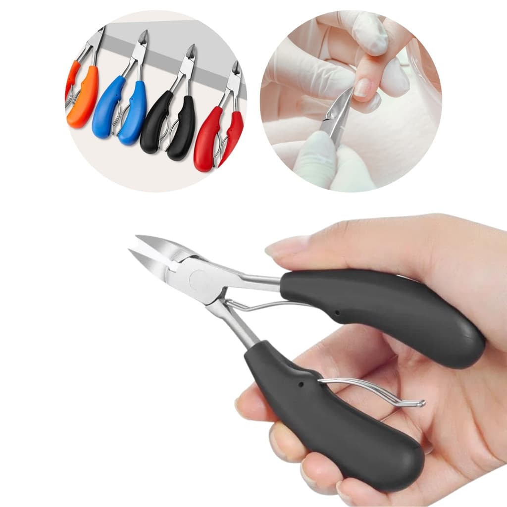 Desencravador De Unha Inox - Alicate De Aço Profissional Para Unha Encravada Pé e Mão