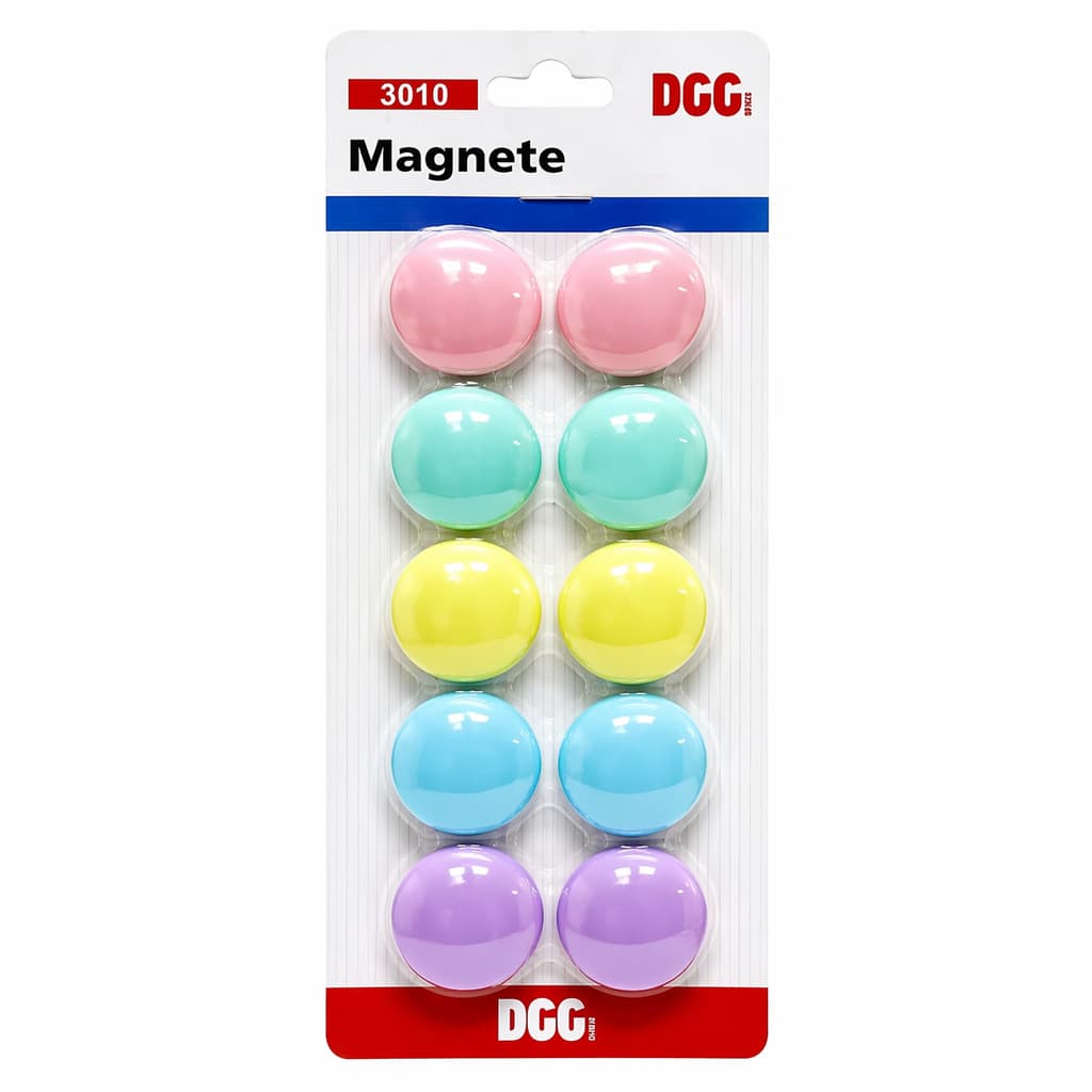 Kit Imã de Geladeira Colorido Multiuso Magnético