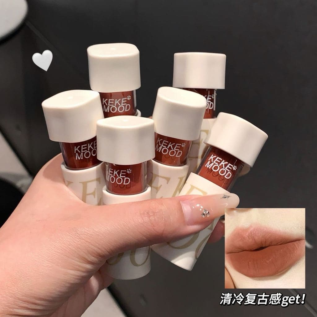 Genuíno Bingo maquiagem Natural canela leite chá cor lábio esmalte liso cor Nude batom leite café cor fosco