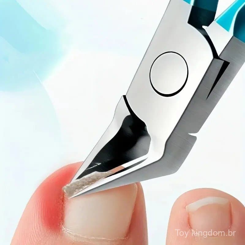 Cortador de Unhas para Unhas Encravadas ou Grossas, Aparador de Unhas Profissional para Podólogos, Alicate de Unhas com