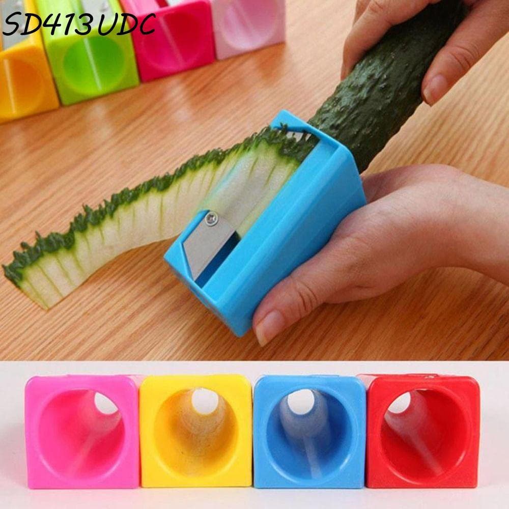 Cortador De Cachos De Frutas Vegetais SUNDANCE , Apontador De Pepino Giratório Manual , Fatiador De Máscara Multifuncion