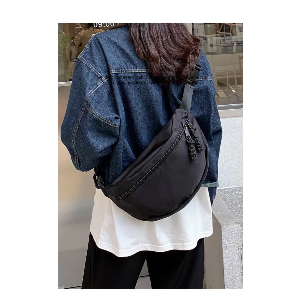 Bolsa novo estilo bolsa de sela feminina bolsa mensageiro viagem bolsa de lona de náilon moda na moda bolsa de peito bol