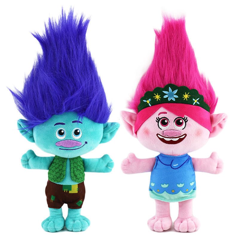 Brinquedos de Boneca Poppy e Blanche Nova Boneca Troll OEP0