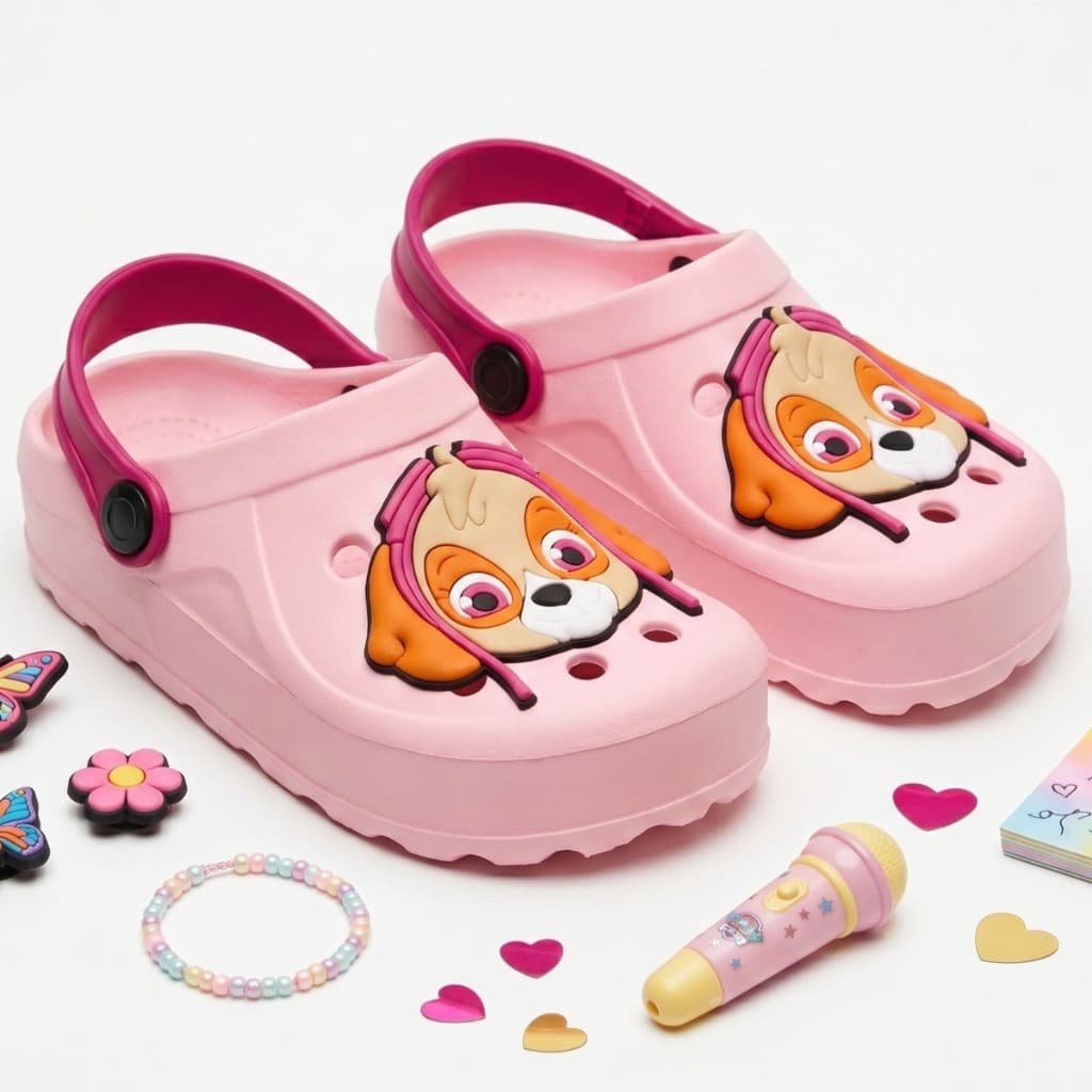 Babuche Infantil Feminino Original Lançamento Para Meninas De Personagem Estiloso Envio Rápido