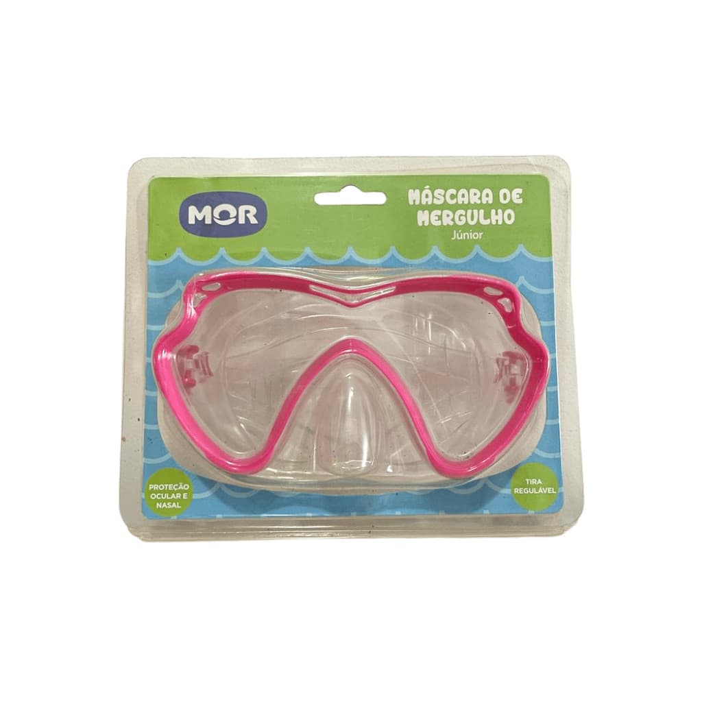 mascara mergulho rosa MOR infantil