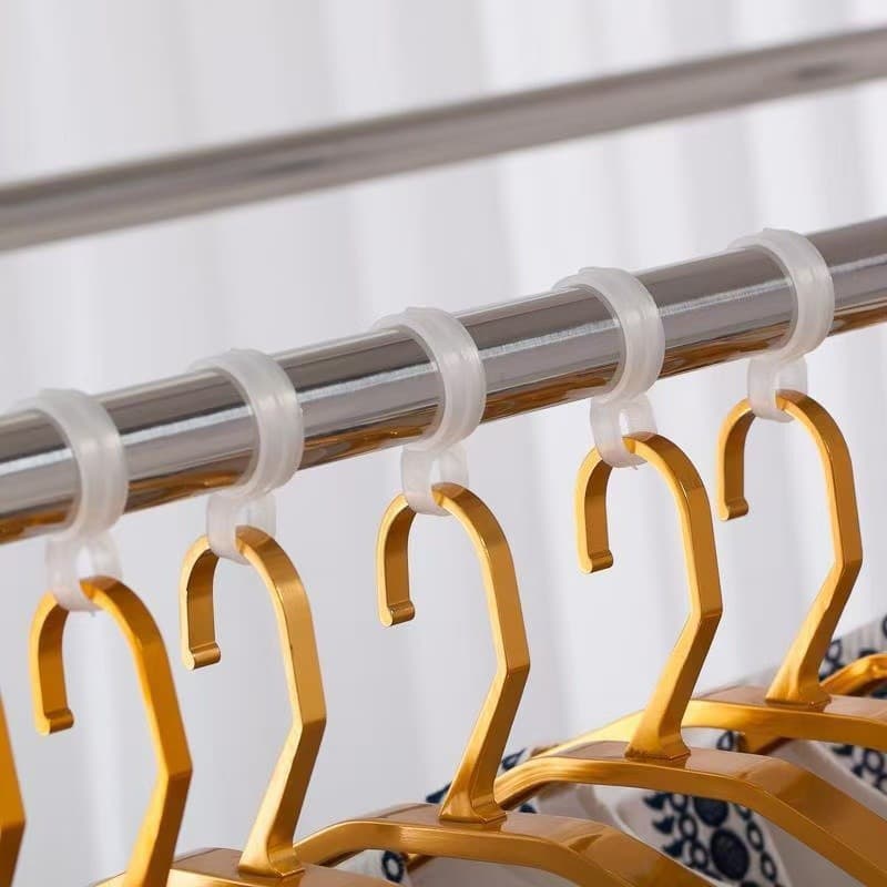 Fivela de roupas à prova de vento de aço inoxidável espessada, rack de roupas redondo