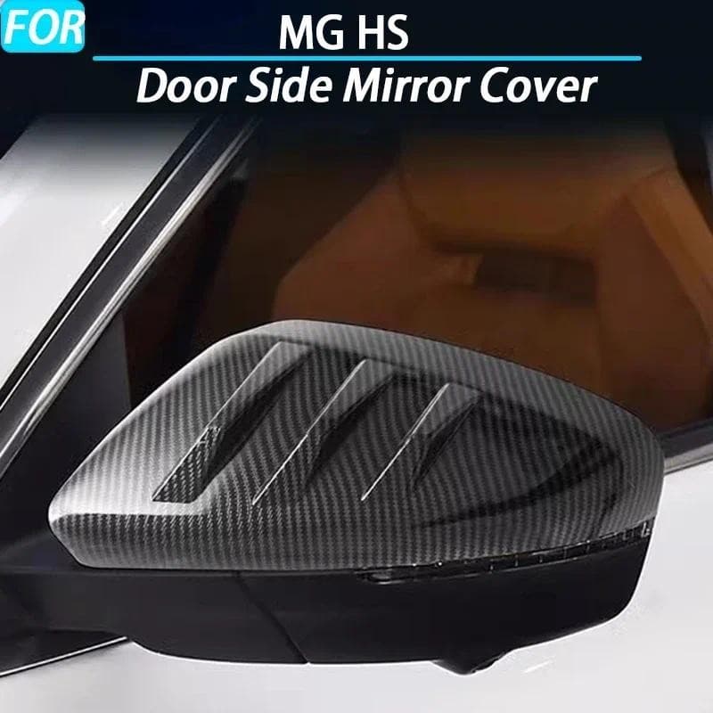 Porta Do Carro Espelho Lateral Capa Retrovisor Guarda Guarnição Para MG HS Acessórios Exteriores 2018 2019 2020 2021 202