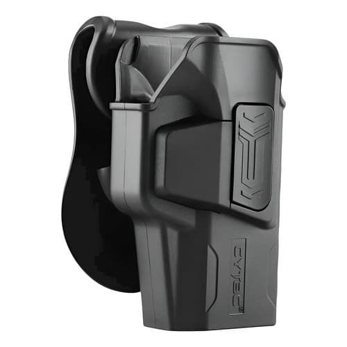 Coldre Rotativo Cytac R-defender Polímero Taurus Ts9 Destro Preto Destro