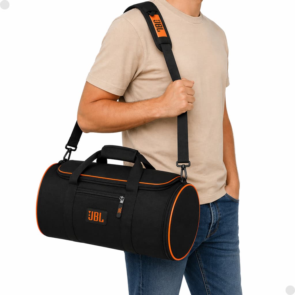 Bolsa Capa Case PREMIUM Boombox 4 Mala de Transporte Protetora com Alça Reforçada e Zíper
