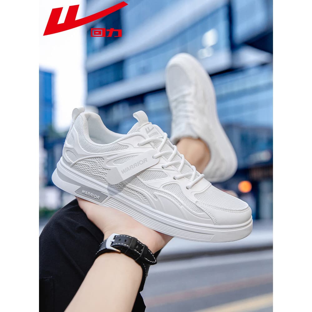 Puxar para trás sapatos masculinos sapatos brancos 2025 novo estilo sapatos esportivos masculinos verão leve respirável