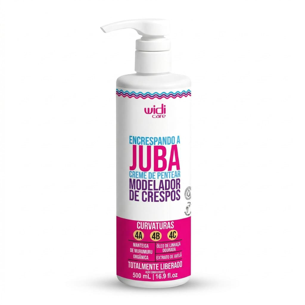 Creme De Pentear Encrespando A Juba Widi Care Modelador De Cachos 500m