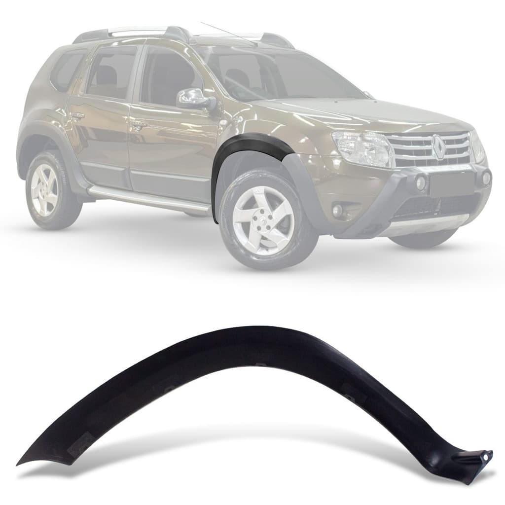 Alargador Moldura Paralama Dianteiro Renault Duster 2011 2012 2013 2014 Direito