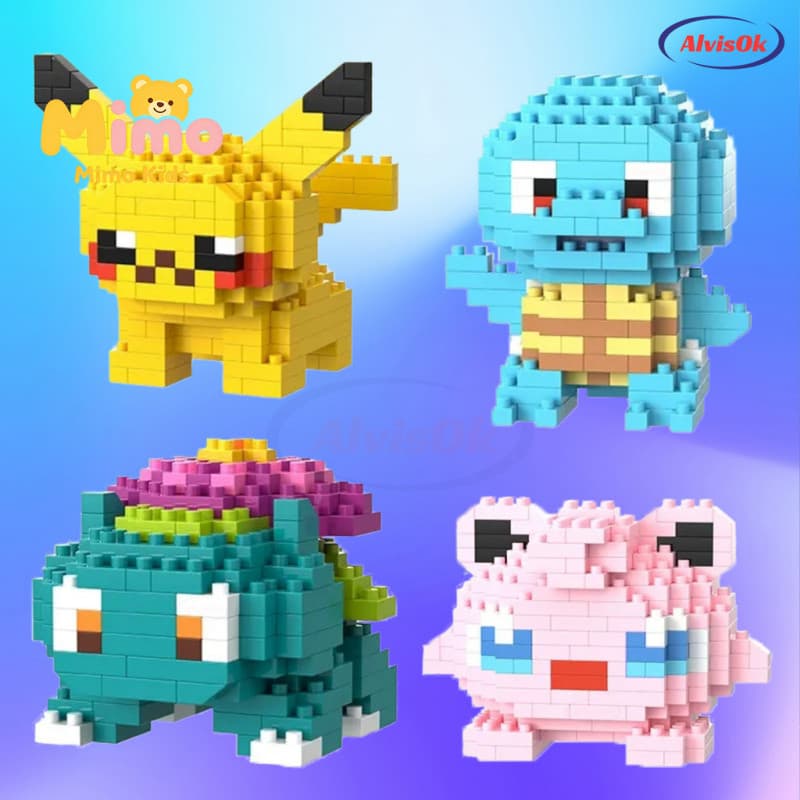 Brinquedo Criativo De Montagem De Mini Blocos De Construção , Presente De Natal Ou Aniversário
