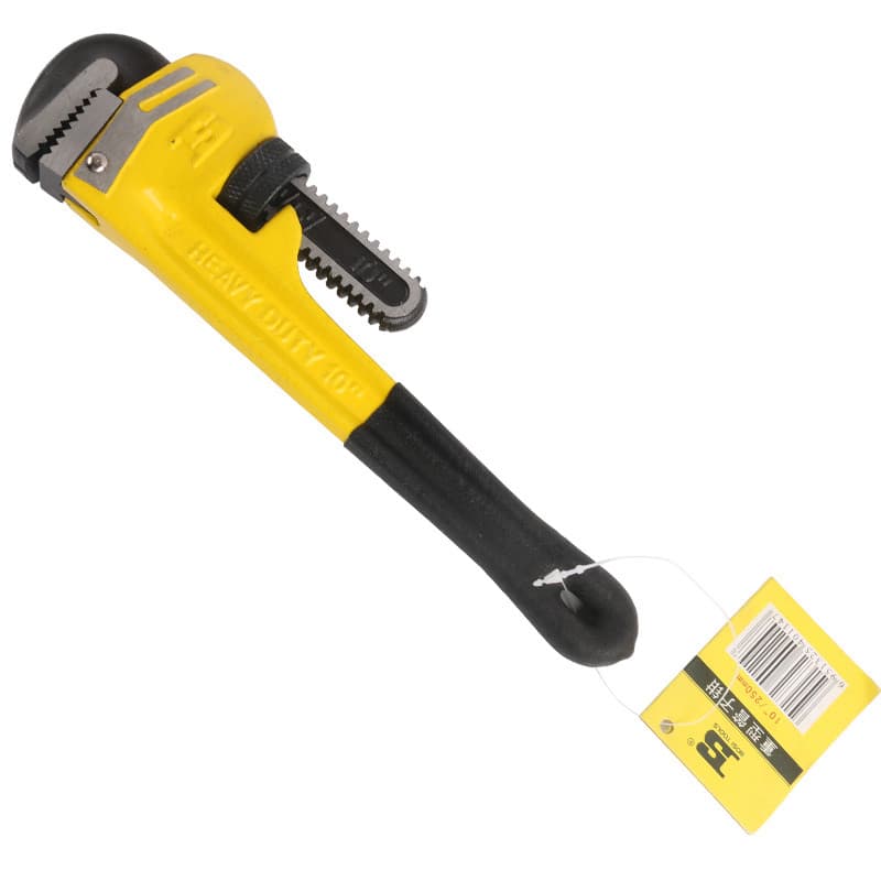 Chave de tubulação resistente persa chave de tubulação de água redonda chave de instalação mão torno ferramenta chave de