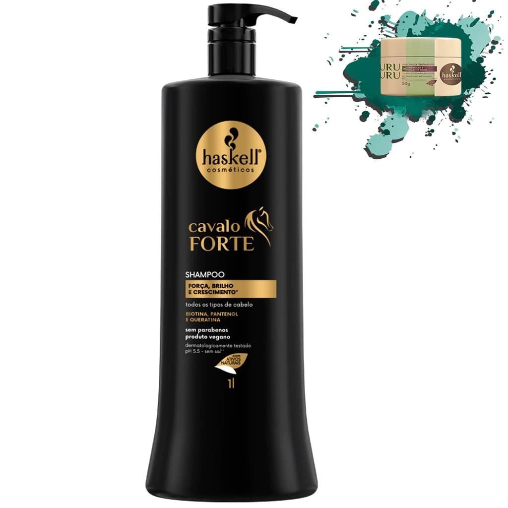 Shampoo 1L Cavalo Forte Haskell