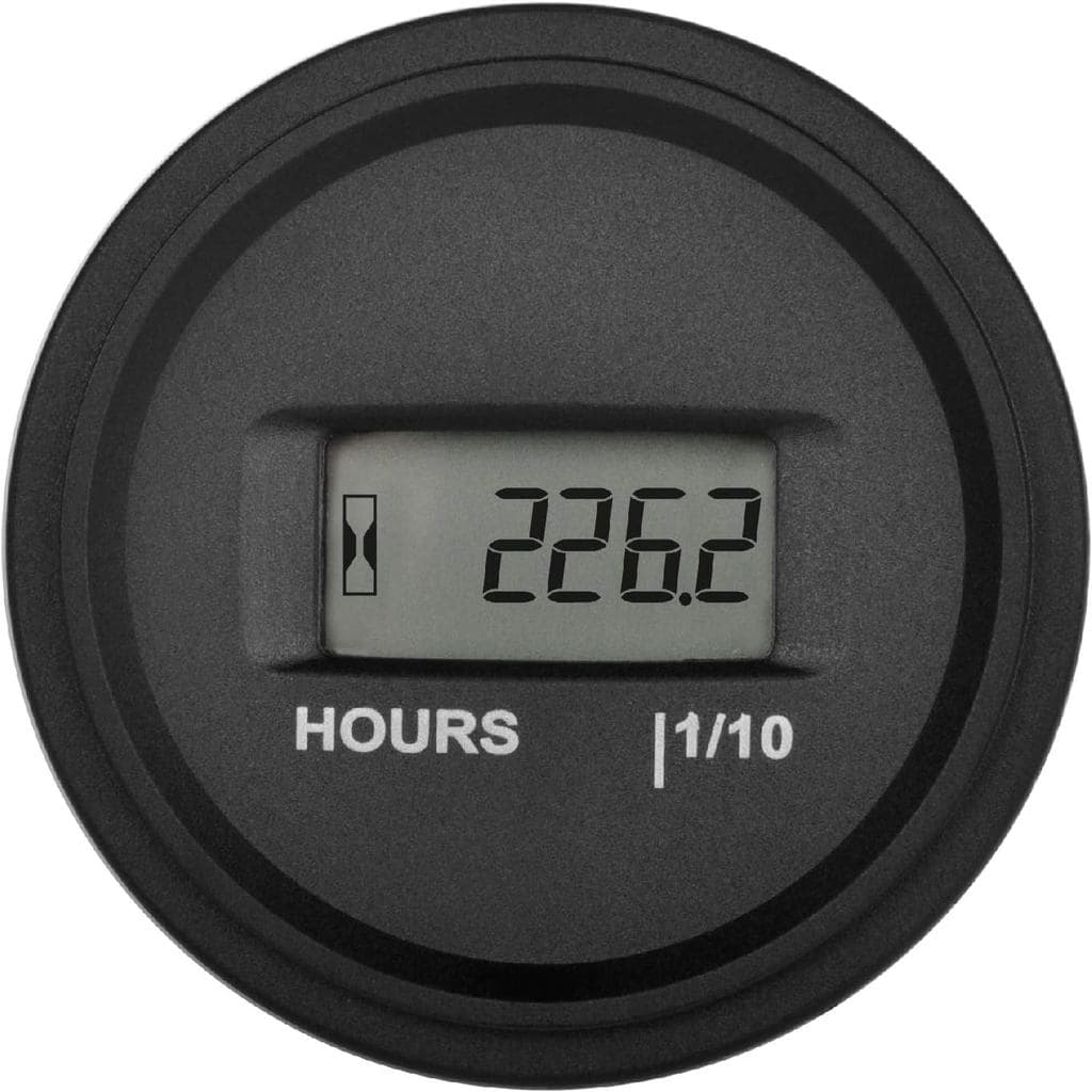 Kit de Medidor de Horas Digital LCD Runleader, AC/DC 5V a 277V, para uso em cortadores de grama ZTR, tratores, geradores