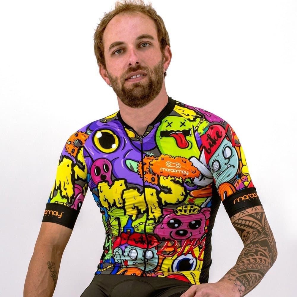 Camisa Ciclismo Masculina Monstros Sport Márcio May Sports