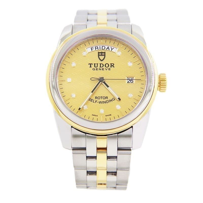 Tudor Tudor Relógio Masculino Jun 18K Ouro Relógio Mecânico Automático Masculino 56003-68063