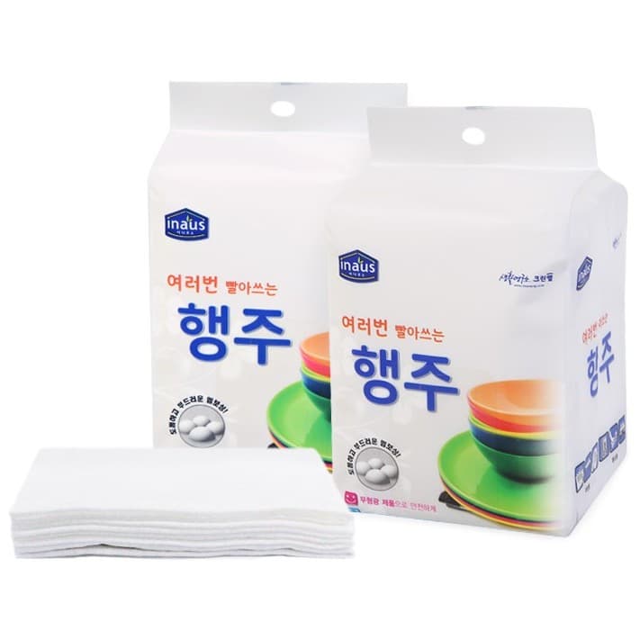 Toalhetes de cozinha importados da Coreia do Sul, toalhetes molhados, limpeza de fogão, lavar louça, utensílios de cozin