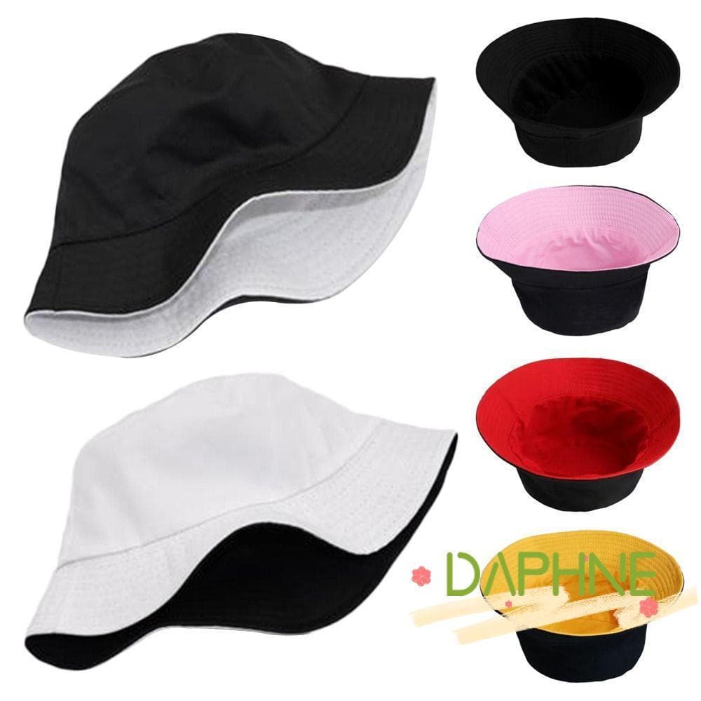 Boné De Praia DAPHNE , Chapéu Balde Dobrável De Aba Grande , Proteção Solar De Sol Portátil Dupla Face , Feminino E Masc