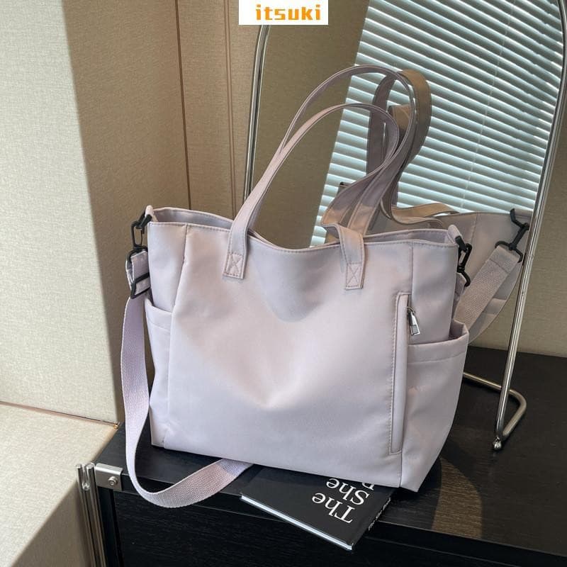 Bolsa De Ombro Casual Feminina De Grande Capacidade-2024 Nova Fashion Para Deslocamento