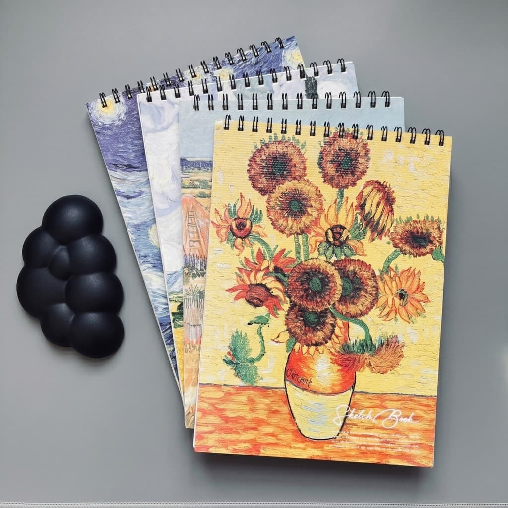Sketchbook Caderno de Desenho A4 - 21 x 28,8 - Papel 100g/m² Amarelado