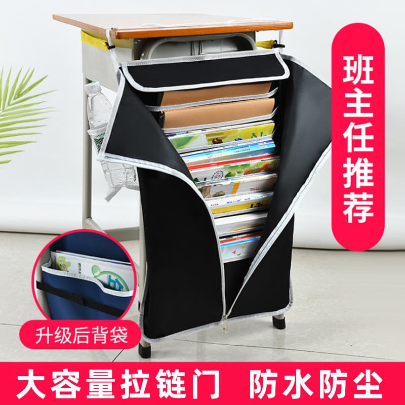 Bolsa para livros, mesa, armazenamento, mesa de estudante, bolsa de armazenamento, mesa, grande capacidade, estante para