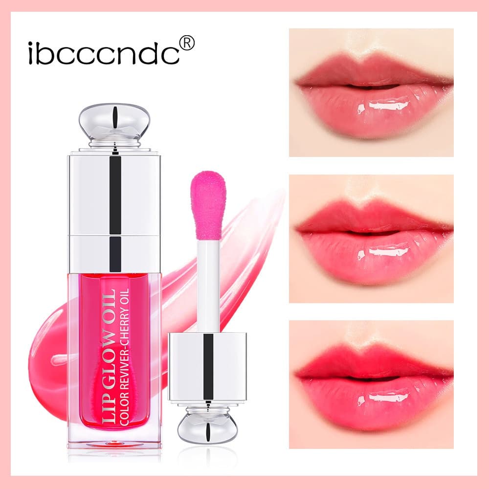 ibcccndc Batom/Lip Gloss Com Espelho High-5 Cores