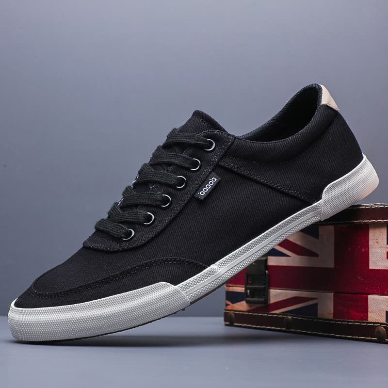 Baoda primavera verão novo estilo sapatos de lona masculinos versão coreana sapatos da moda sapatos esportivos casuais r