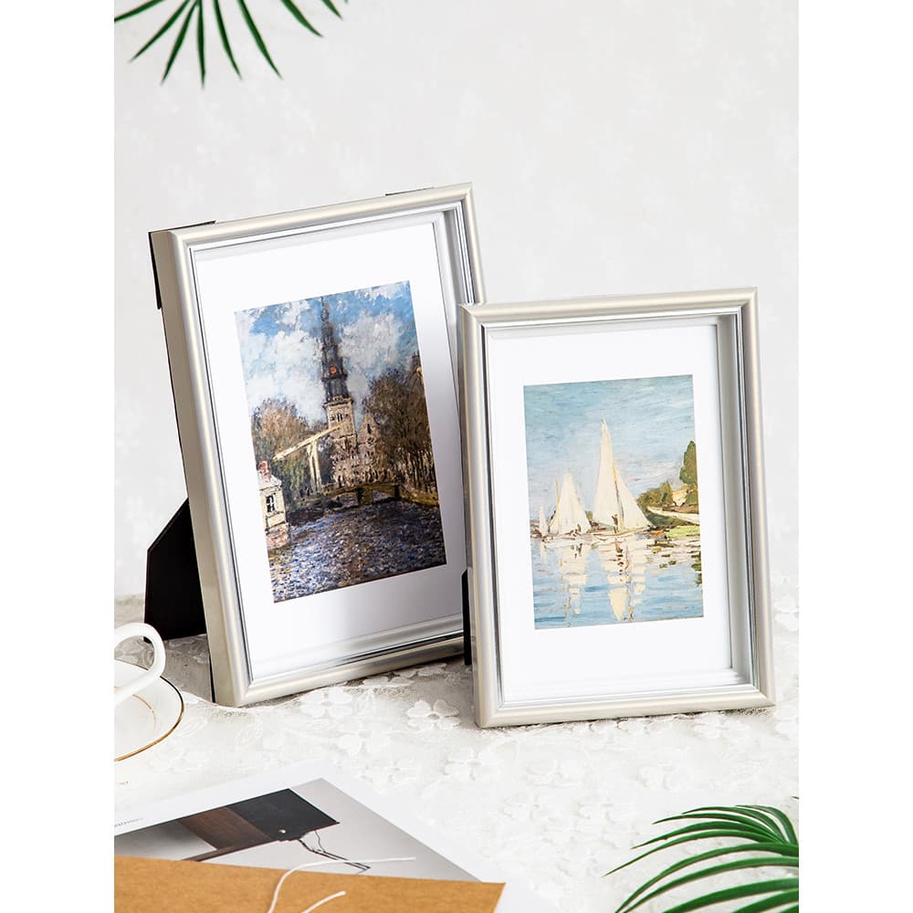 Europeu simples céu estrelado cinza moldura de foto mesa de balanço lavar fotos fazendo álbum de fotos moldura moldura d