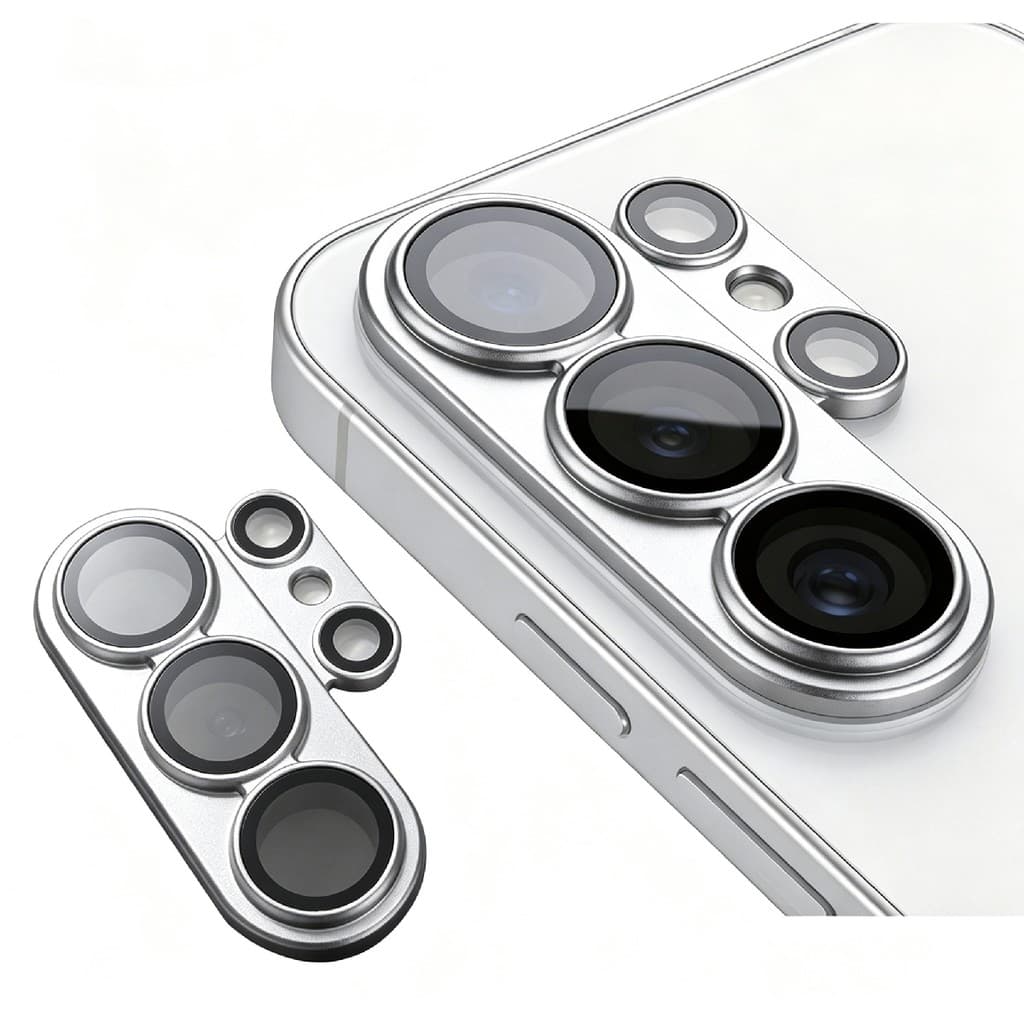 Película De Câmera Compatível Com Samsung Galaxy S26 S26 Plus S26 Fe S26 Ultra Ar Metal Lente Vidro