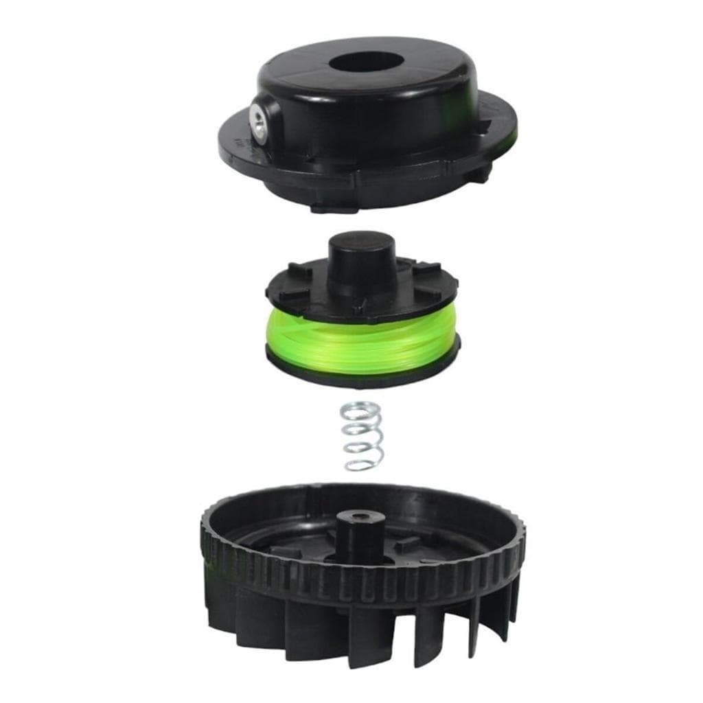 Kit Carretel Com Nylon Completo P/ Aparador de Grama Tramontina Ap1000t, Ap1500t, Ap1000, Ap700 e Ap1800