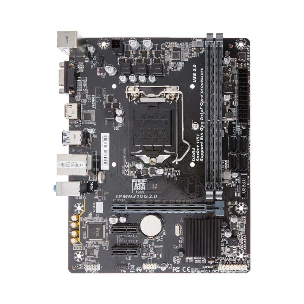 Placa Mãe PCWARE  LGA 1151 Ddr4  IPMH310G 2.0