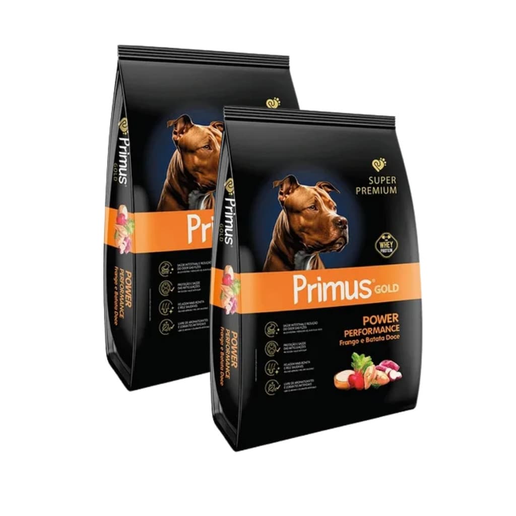 Ração Primus Gold Super Premium Power Performance 14 kg