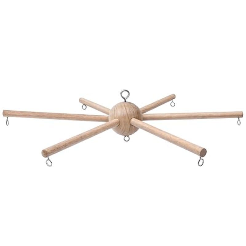 Moldura Do Kit Móvel Para Bebê DIY Berço Decorativo De Madeira Natural Equipamento De Carrilhão De Vento Cabide Infantil