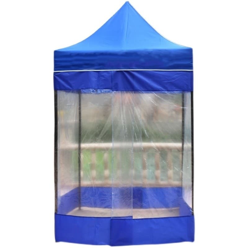 Barraca transparente ao ar livre sala de sol engrossado plástico inverno quente à prova de chuva pára-sol simples dobráv