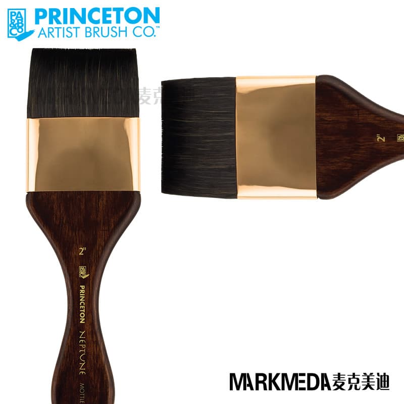 American Princeton Imitação de Cabelo de Esquilo Pincel de Placa de Nylon Pincel de Pintura em Aquarela Fundo P4750M100